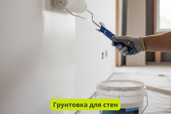 Грунтовка для стен фото